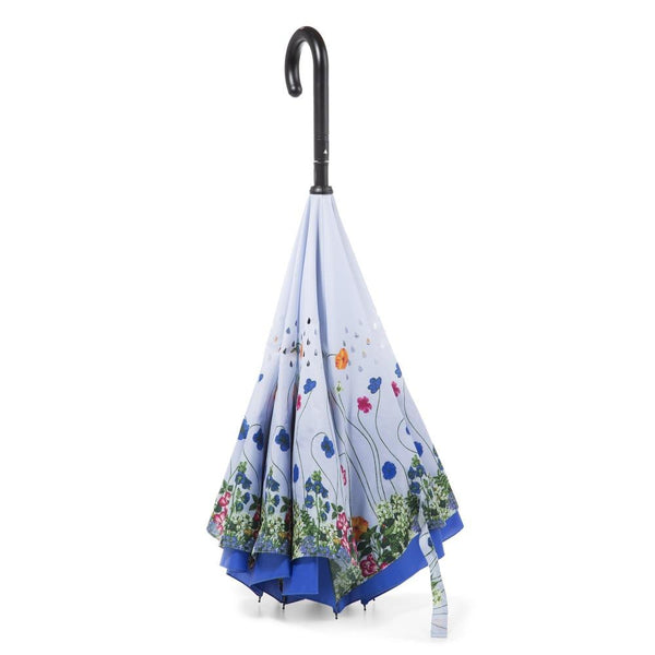 totes InBrella Reverse Close NeverWet Umbrella