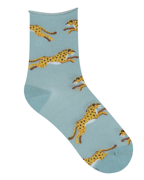 BF6277 Panther Cotton Socks