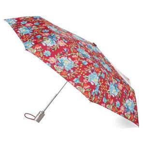 totes Auto Open/Close NeverWet® Compact Umbrella