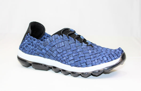Woven material slip on sneaker very comfortable and attractive